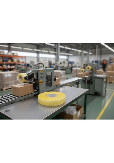 Büyük Rulo 45mm X 925m Makine Bandı Paketleme Bandı 1