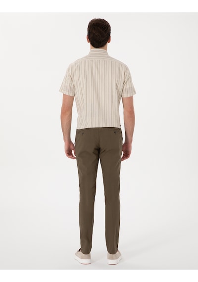 Pierre Cardin Erkek Haki Pantolon Kanvas-chino 50308086-vr027 Haki