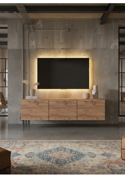 Resital Tv Ünitesi S1837-6 Çam Çam