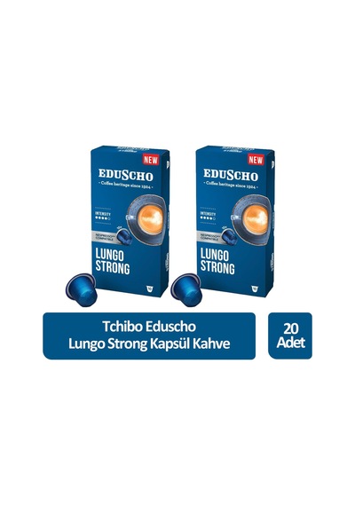 Tchibo Eduscho Lungo Strong Kapsül Kahve 20 Kapsül Kapsül Kahve