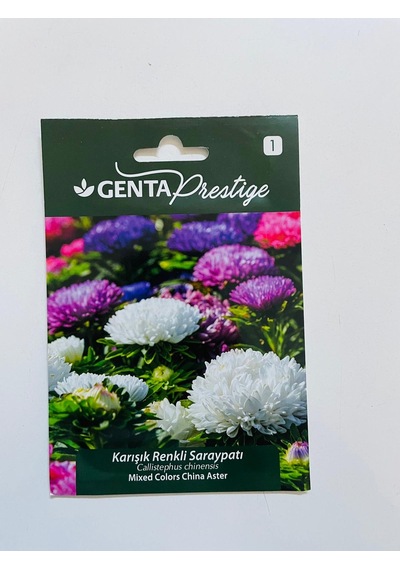 Genta Prestige Karışık Renkli Saray Patı Çiçeği Çiçek Tohumu