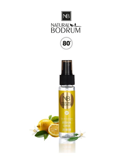 Lemon Kolonyası 60 Ml Sprey Klasik Lemon Cep Boy Seyahat Hediyelik %80 Alkollü
