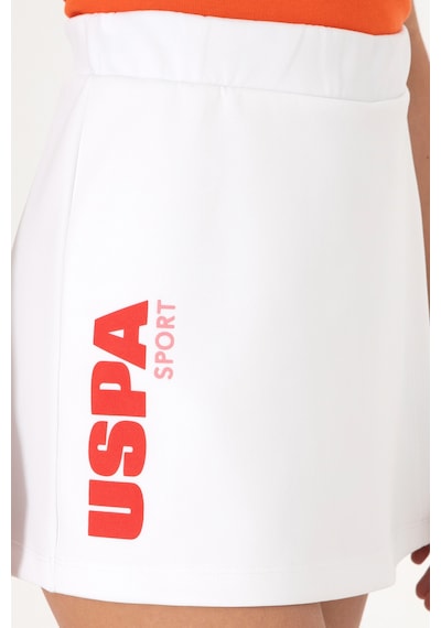 U.s. Polo Assn. Kadın Beyaz Şort Örme 50300683-vr013 Beyaz
