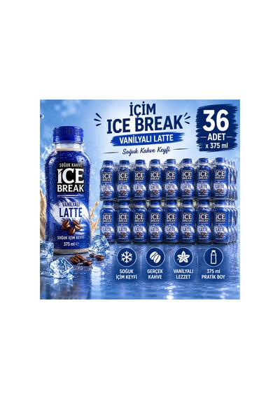 İce Break Vanilyalı Latte 36 Adet Diğer