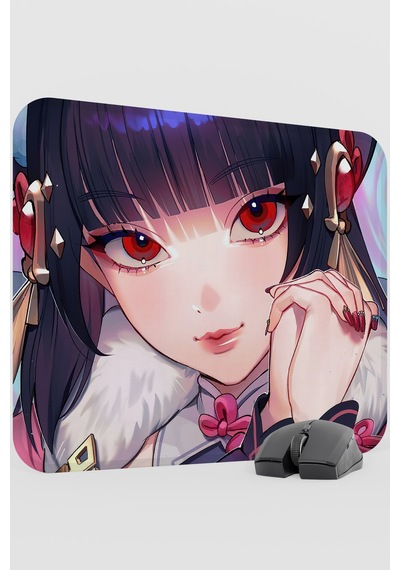 Yun Jin Genshin Impact Anime Oyuncu V5 - 48x40 Xl Gaming Mouse Pad Fare Altlığı