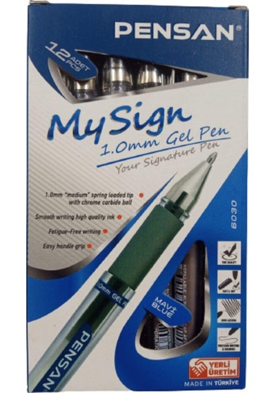 My Sign 1.0 Imza Kalemi Refili Mavi 12 Adet Mavi