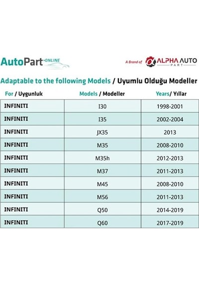 Nissan, İnfiniti, Subaru İçin Tampon Klipsi Tampon Bakaliti
