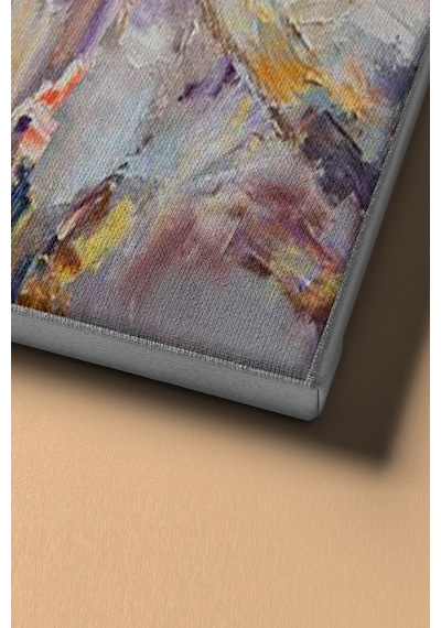 Webstyle Sayılarla Boyama Seti Kasnaklı Renkli Kadın 4 60 X 75 Cm