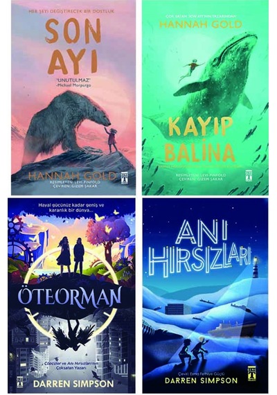 5.6.7.8. Sınıf Okuma Kitapları Kayıp Balina-son Ayı-öteorman-anı Hırsızları