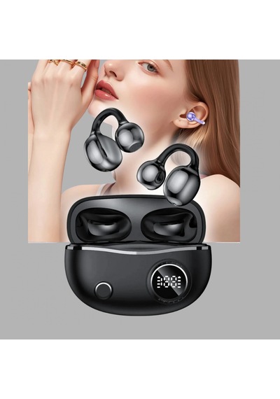 Açık Kulak Kablosuz Bluetooth 5.4 Kulaklık Type-c Hızlı Şarj, 30 Saat Kullanım 00