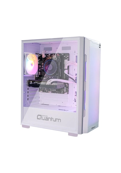Quantum Gaming Snapfire White 650w 4 Fanlı Mesh Beyaz Gaming Masaüstü Kasa