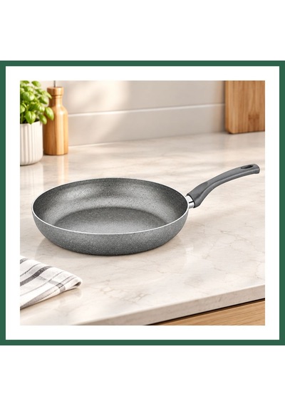 Bezos Granit Tava 20 Cm Tek Saplı Bzs01