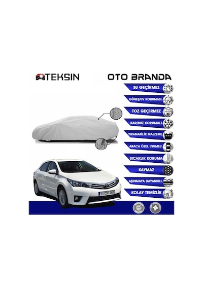 Toyota Uyumlu Corolla 2013-2019 Oto Branda (516535078)