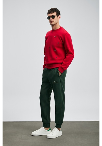 Lufian Noel Erkek Sweatshirt Kırmızı Kırmızı 112030188100700 Kırmızı