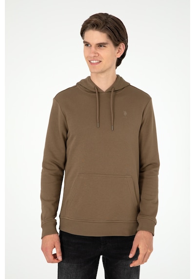 U.s. Polo Assn. Erkek Haki Sweatshirt 50295167-vr027 Haki