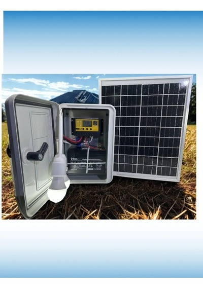 Çobanlar İçin Seyyar Güneş Enerjili Lamba Seti Ve Cep Telefonu Şarj Seti