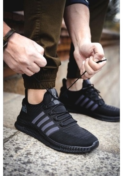 Ald Şerit Detaylı Kalın Taban Erkek Sneaker