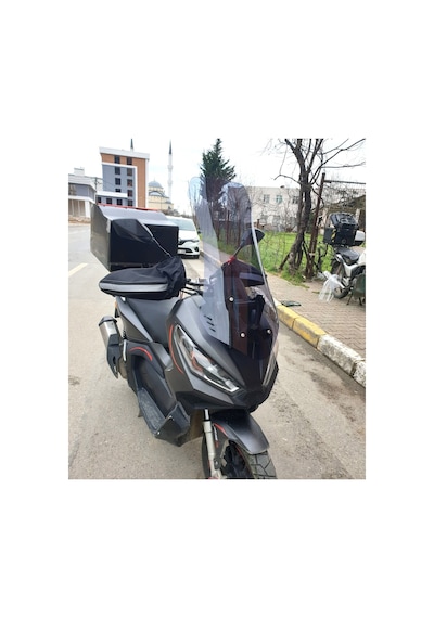 Motocam Kanuni Seha 250 Ön Cam 2022-2026 Model 75cm Füme Renkli 4mm Uzun