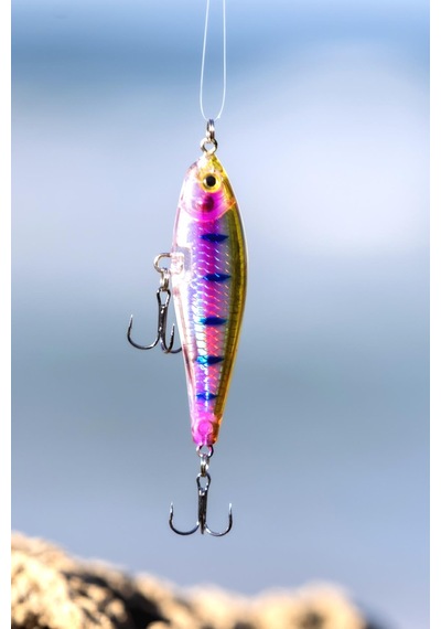 Exent, 3 Adet 8 Gr. 7,5 Cm 6 Kancalı Suni Balık Yemi, Rapala-gerçek Görünümlü Suni Yem