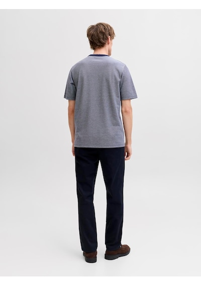Jack & Jones Jprblualves Ss Tee Ln Maritime Blue Maritime Blue