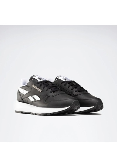 Reebok 100074549 Classıc Leather Sp Kadın Sneaker Ayakkabı Siyah - Beyaz Beyaz - Siyah
