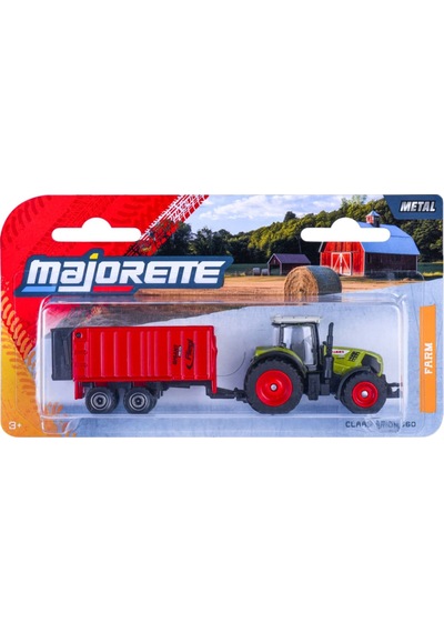 Majorette Farm Traıler Claas Arıon 660 Çok Renkli