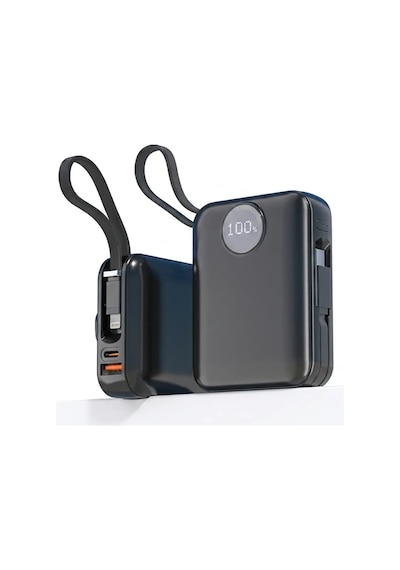 Dexim 10.000 Mah 45w Lightning Type-c Kablolu Hızlı Taşınabilir Güç Kaynağı Çok Renkli