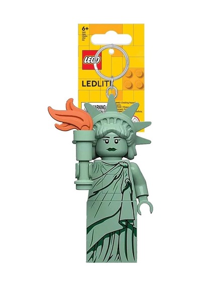 Lego Minifigures Ke158h Statue Of Liberty Led Key Chain