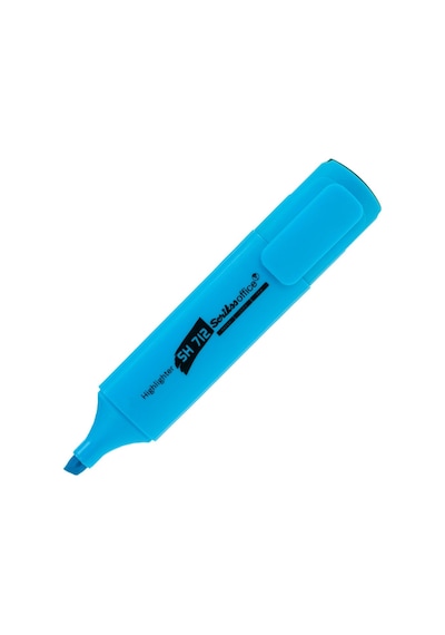 Scrikss Office Fosforlu Kalem Mavi Sh712 Mavi