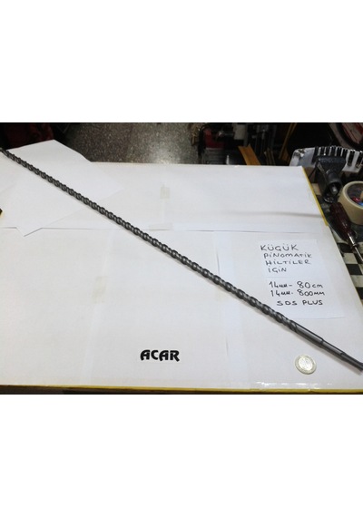 14x800 Sds Plus 80 Cm Küçük Pinomatik Matkap Ucu