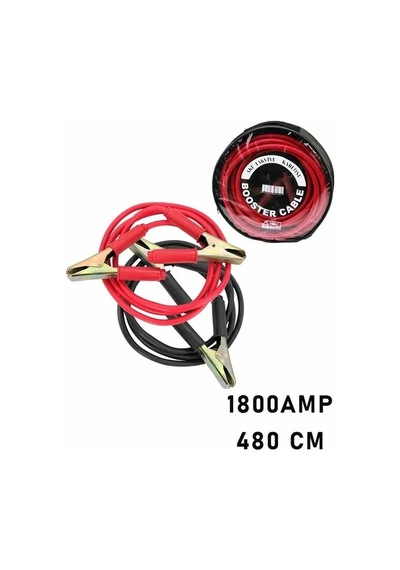 Lb 1800 Amper Tır İçin Akü Takviye Kablosu 480cm - Pencereli Bez Çantalı