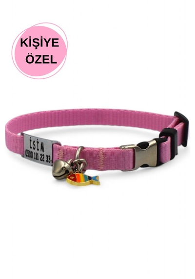 Caramelos İsimli Kedi Tasması, İsimlikli Kedi Tasması Pm