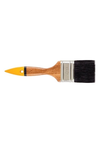 Luna Black Ahşap Saplı Yağlı Boya Fırçası No:2,5 (547184926)
