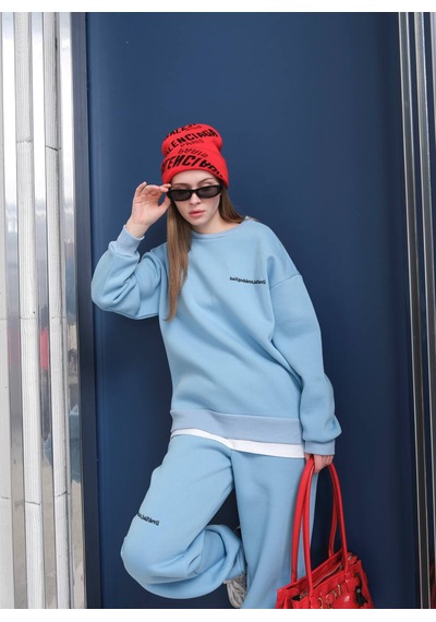 Fonna Fashion Esf-2304 Bayan Eşofman Takım Mavi