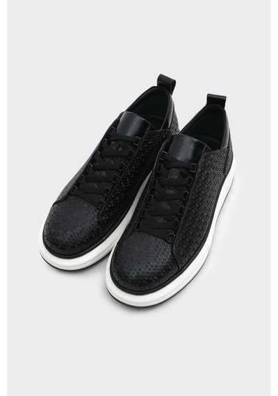 Derinet Günlük Hakiki Deri Erkek Sneaker S.baskı S.baskı