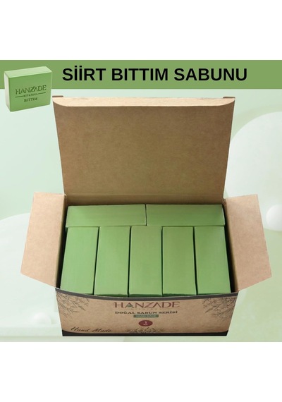 Doğal El Yapımı Yeşil Siirt Bıttım Sabunu 4 Kg Diğer