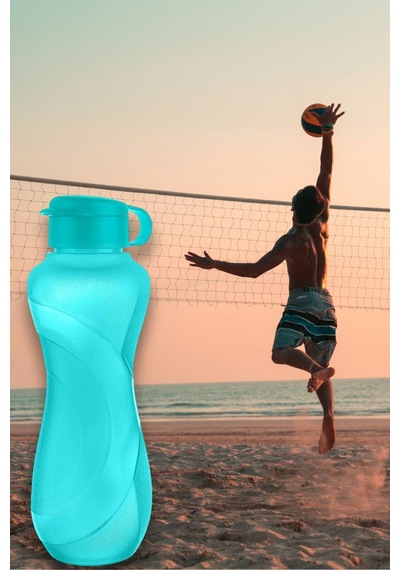 Waterfresh 1500 Ml Matara Okul Işyeri Spor Salonu Için Uygun & Su Şişesi & Suluk - Turkuaz