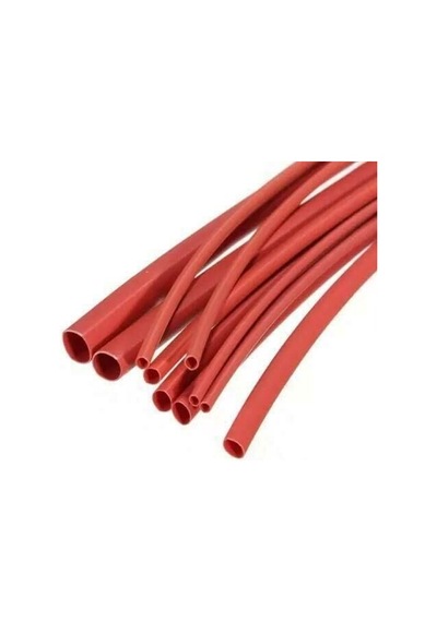 Çetsan Makaron 4,5mm Isı İle Daralan Kırmızı