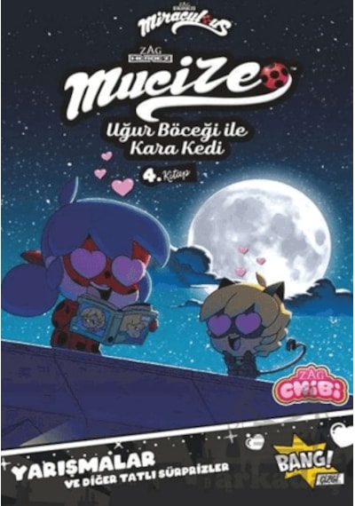 Mucize: Uğur Böceği İle Kara Kedi Chibi 4. Kitap Komikşeyler Yayıncılık