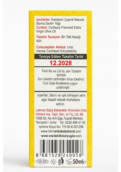 Vesile Saf Sarı Kantaron Yağı 50 ML