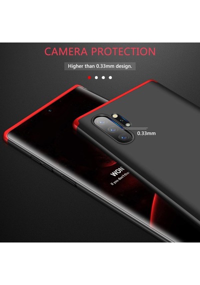 Samsung Uyumlu Galay Note 10 Plus Kilif Parçali 360 Tam Koruma Gkk Kapak 393153164