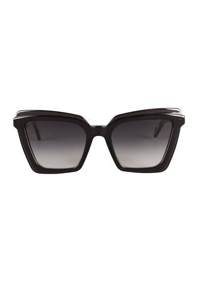 Original Vintage Sunglasses Gloss Gl 01 Black 52 Kadın Güneş Gözlüğü