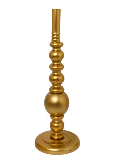 Ahşap Gold Lambader Ayak Vintage Model 140cm La77821 Gold