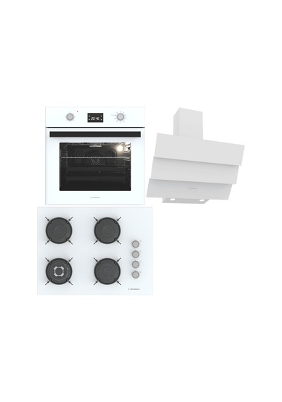 Termikel BO O6555C W + BH P7194C W + CH S6532C WW Beyaz  Ankastre Set