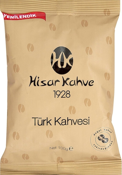 Hisar Kahve Türk Kahvesi 100 Gr X 6 Adet Öğütülmüş