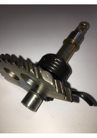 Scooter Marş Mili Komple 12.9 Cm Kısa Tip