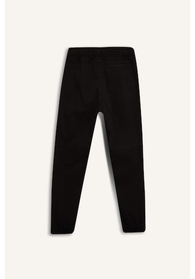 DeFacto Erkek Çocuk Jogger Fit Jogger Paça Gabardin Pantolon B6713A825SMBK81