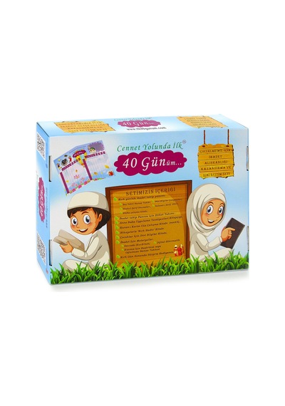 Cennet Yolunda İlk 40 Günüm Ibadet Alışkanlığı ve Dini Eğitim Set
