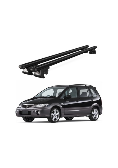 Venüs Mazda Premacy 1999-2005 Uyumlu Siyah Ara Atkı Port Bagaj Tavan Barı