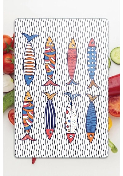 Decovetro Cam Kesme Tahtası Marine Sardini 30 X 40 Cm Diğer